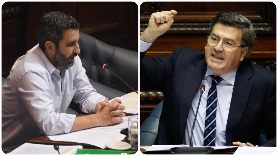Caggiani criticó a Bordaberry y el colorado replicó: “Tus viajes los pagan los uruguayos”