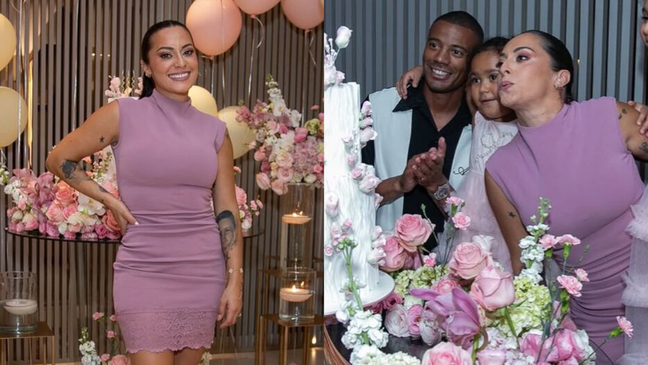 Vanesa Britos celebró sus 34 años con una fiesta de estilo romántico y sofisticado