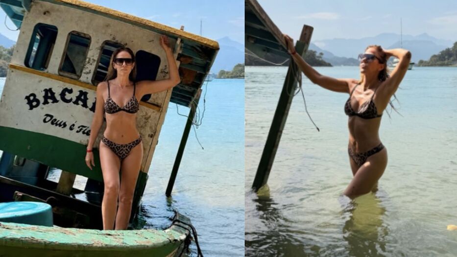 Las paradisíacas vacaciones de Marcela Baños en Brasil: microbikini y reflexión