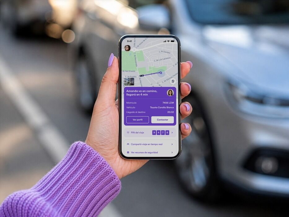 Cabify incorpora un PIN de seguridad para verificar pasajeros y conductores