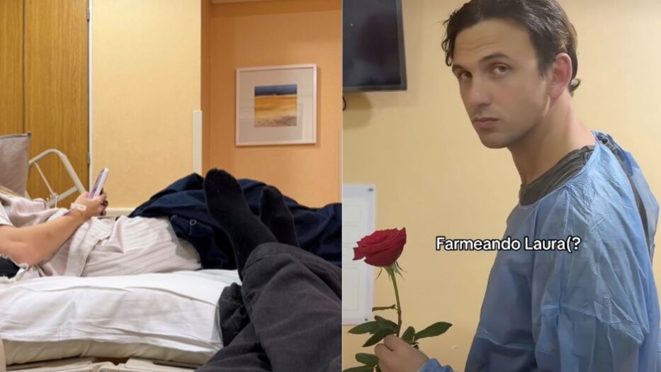 Tras la recaída de Denisse, Bauti Mascia la acompaña en la clínica: “Las veces necesarias”