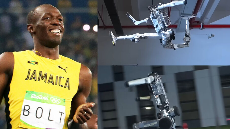 Robot chino superó la velocidad máxima de Usain Bolt y alcanzó los 45 kilómetros por hora