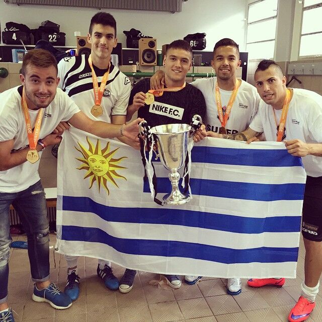 Jonathan Sabbatini campeón en el Lugano de Suiza. Foto: Instagram @jona_sabbatini