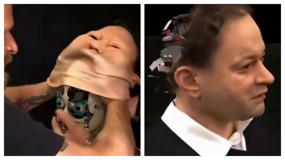 Un nuevo rostro para los robots: así se ve uno con máscara hiperrealista