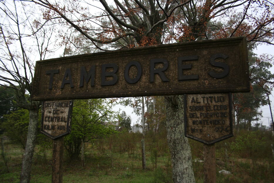 La estación de ferrocarril de Tambores. Foto: Pedro Dutour.