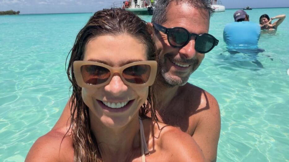 Las paradisíacas vacaciones en Punta Cana de Karina Vignola con su pareja e hijas