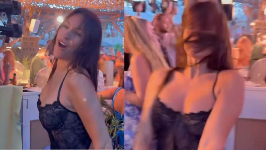 Polémica por los videos de Pampita de fiesta en Saint Tropez: “No da, es de señora”