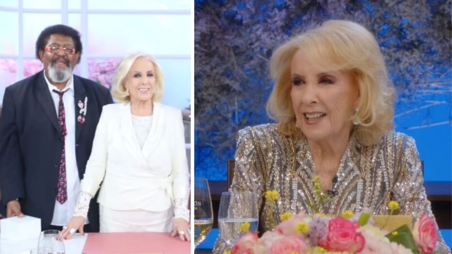 “Me siento orgullosa”: Mirtha Legrand recordó a Ruben Rada en su programa con una anécdota