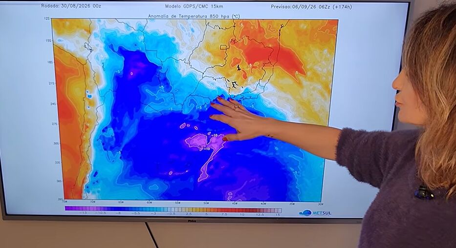 “Intensa y extensa”: MetSul adelanta cuándo y cómo será “masa fría de fin del invierno”