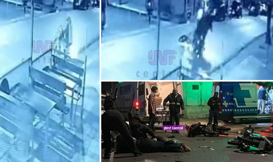 Va despacio: 15 meses después formalizan a un motociclista que provocó grave accidente
