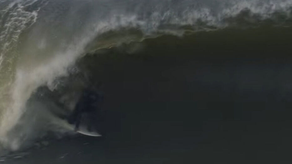 La Paloma: las impresionantes olas registradas en medio del temporal
