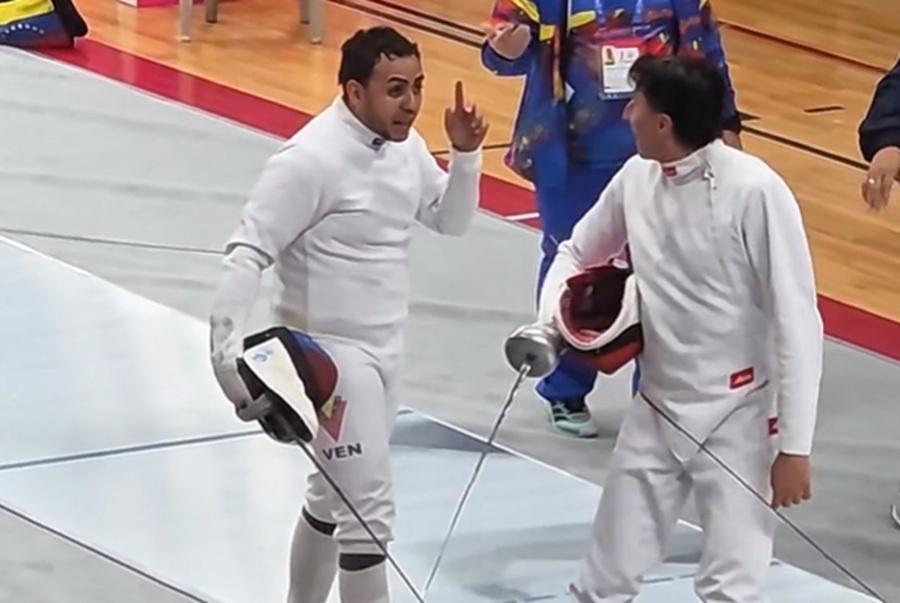 Juegos Odesur: una pelea de esgrima terminó picada y casi se van a las manos