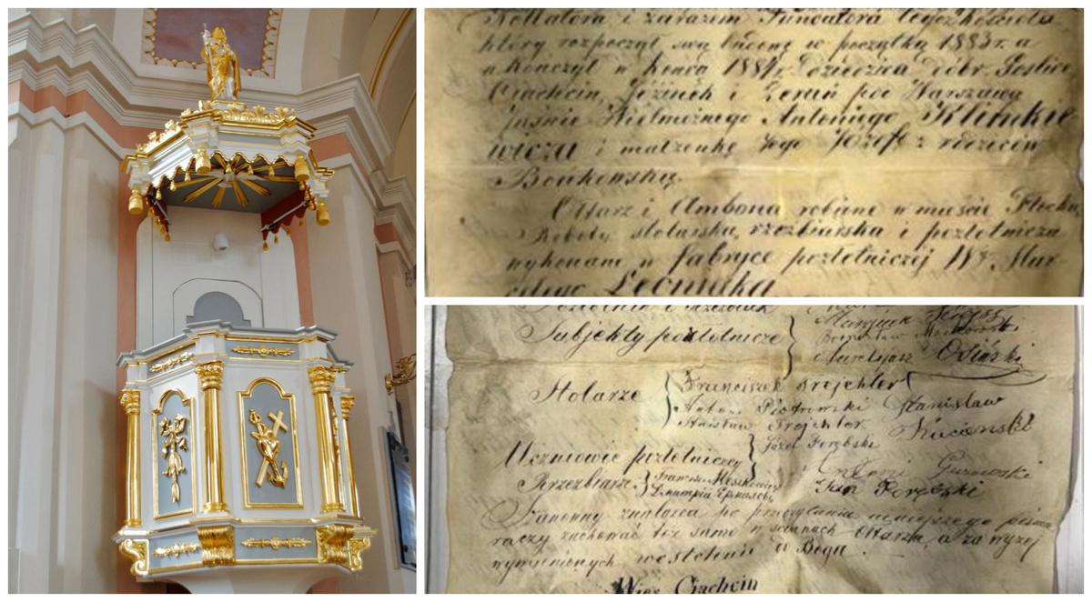 Cápsula del tiempo: trabajos en una iglesia polaca sacan a la luz un manuscrito escondido