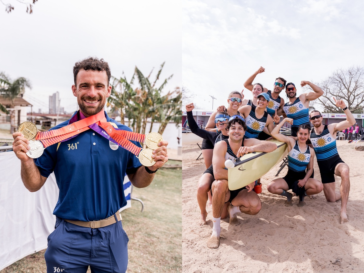 Juegos Odesur: de la felicidad de Bruno Cetraro por sus medallas a la unión del ocho mixto
