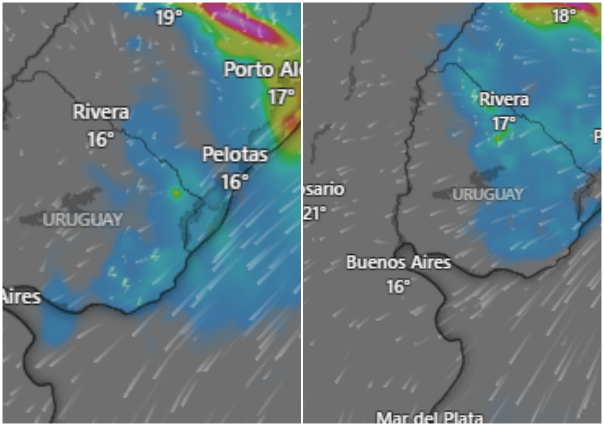 Ciclón extratropical en Brasil afectará a 9 departamentos en Uruguay: cuándo y cómo será