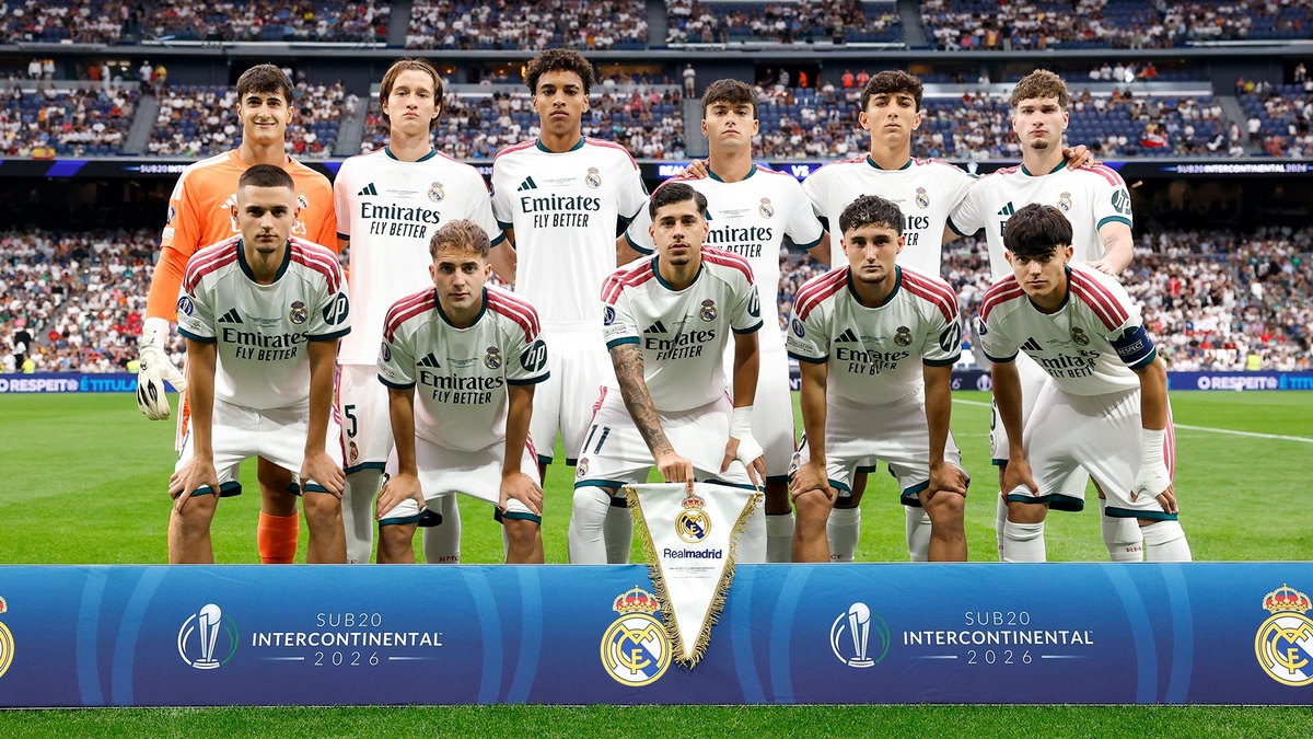 Copa Intercontinental sub-20: Real Madrid campeón al vencer a Santiago Wanderers