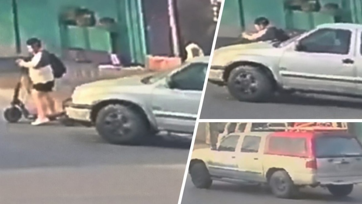 Buscan identificar una camioneta que chocó a una menor en monopatín en Maldonado Nuevo