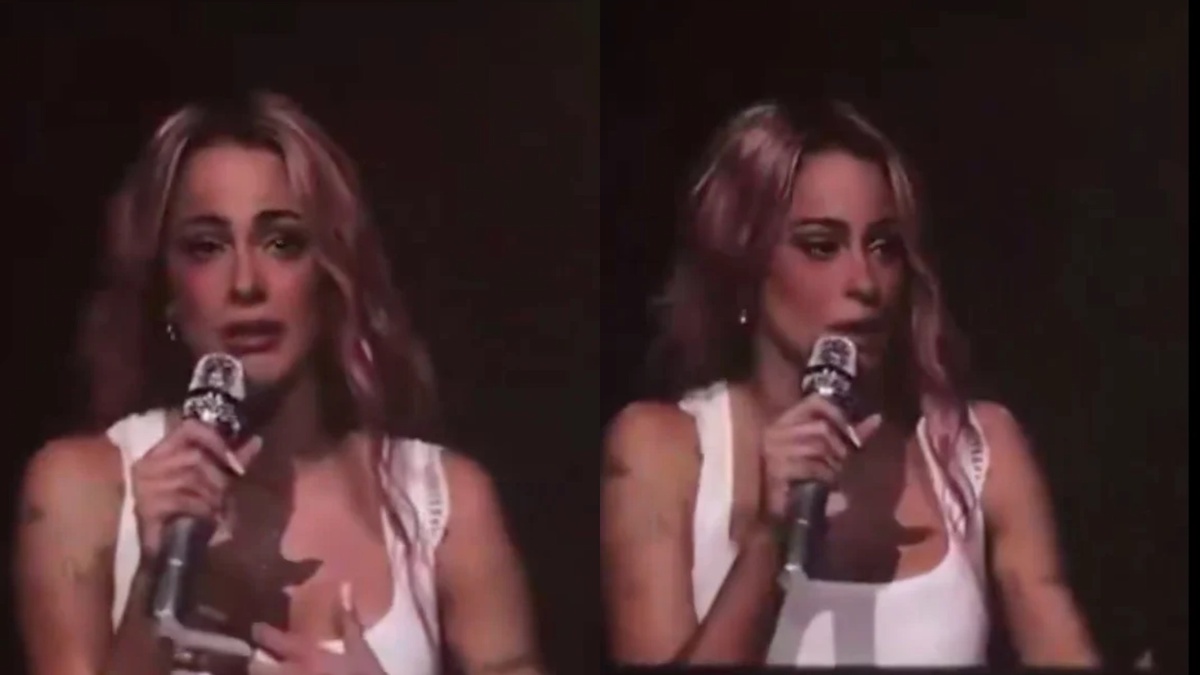 Tini habló entre lágrimas sobre su conflicto familiar: “Me están acompañando en un duelo”