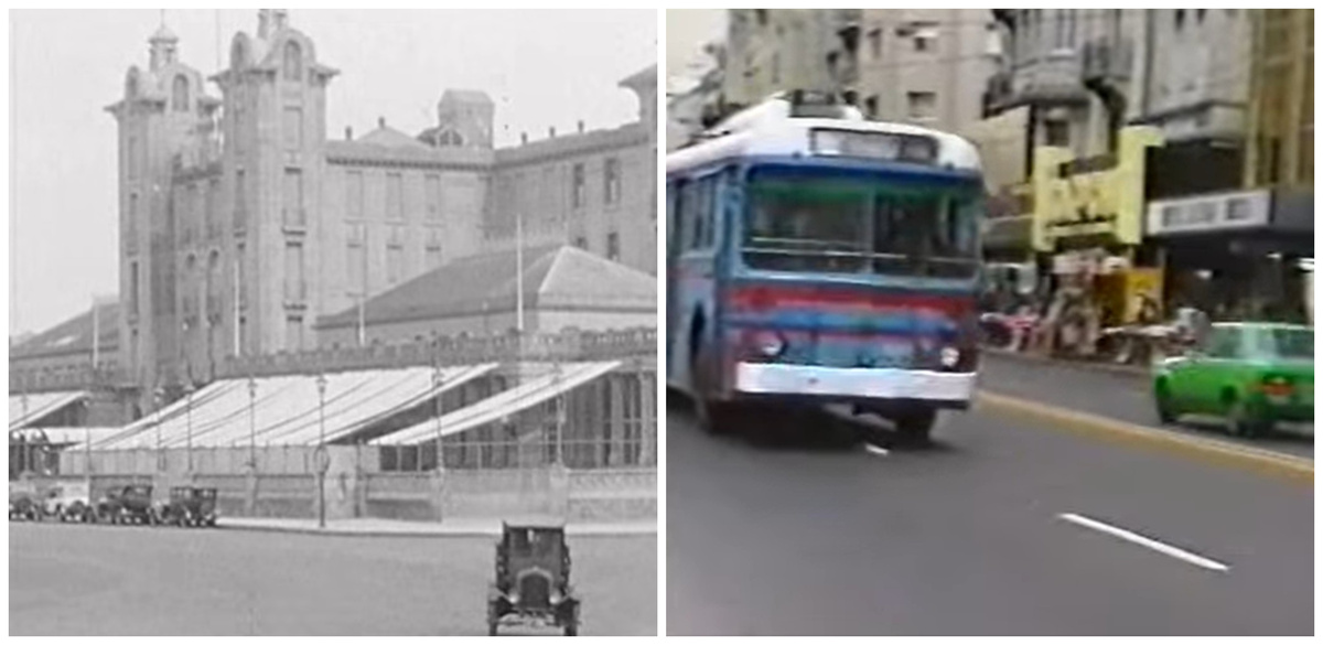 Todo cambia: videos virales muestran a Montevideo en dos momentos de su historia