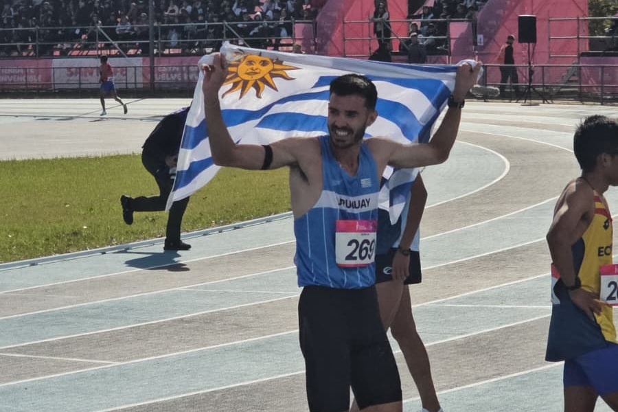Juegos Odesur: el uruguayo Santiago Catrofe ganó la medalla de oro en los 10.000 metros
