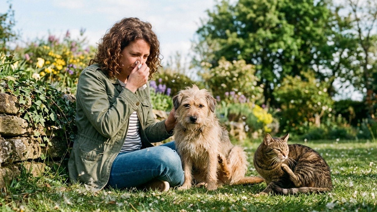 Alergias de primavera en perros y gatos: qué hacer ante el polen y la “pelusa”