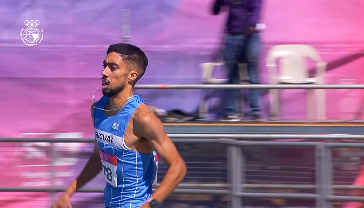 Juegos Odesur: el uruguayo Valentín Soca logró la medalla de oro en los 1.500 metros