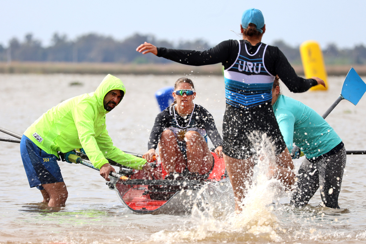Juegos Odesur: Uruguay logró dos medallas en el remo coastal, que no pudo finalizar