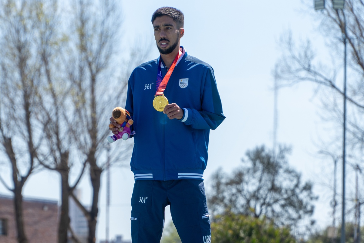 Juegos Odesur: Valentín Soca valoró su oro en los 1.500 metros y va por más este jueves