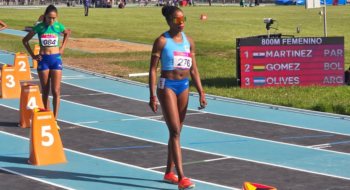 Juegos Odesur: Déborah Rodríguez ganó la medalla de plata en los 800 metros