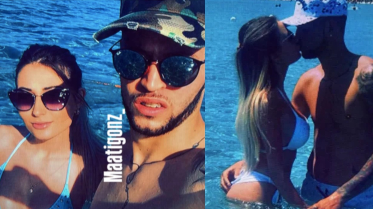 Se filtraron fotos de Victoria Campo y Diente López: el pasado que salió a la luz