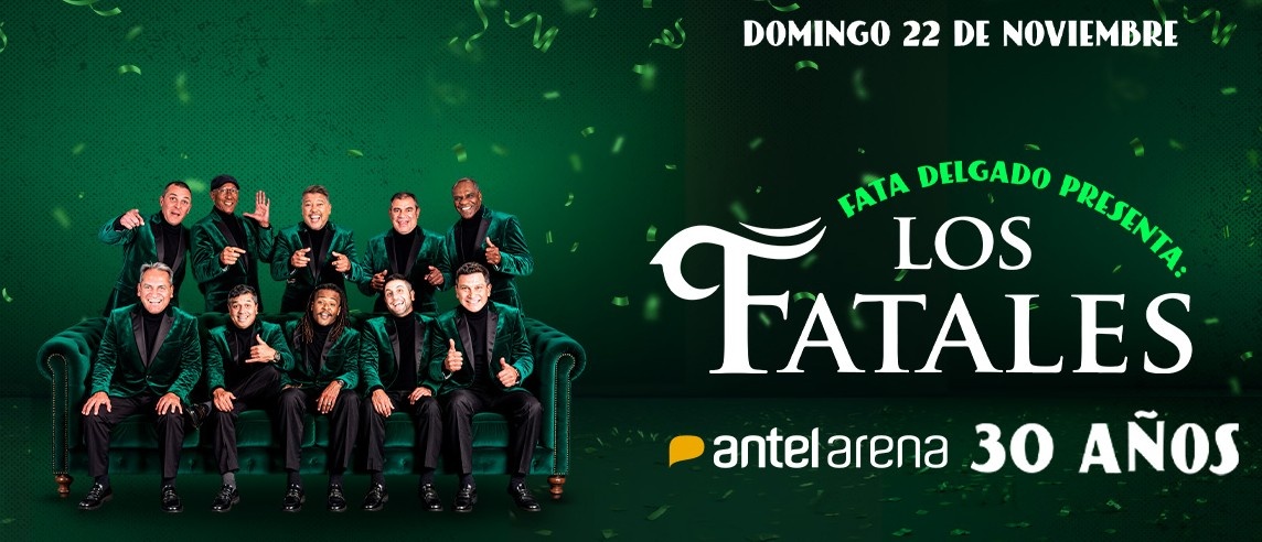 Los Fatales celebran 30 años con un show en el Antel Arena y 30 invitados especiales