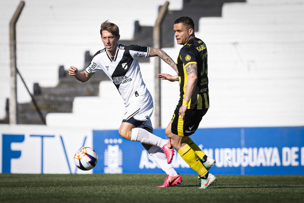 Copa AUF Uruguay: Danubio y Peñarol empataron 1-1 en Jardines y ambos avanzaron de ronda