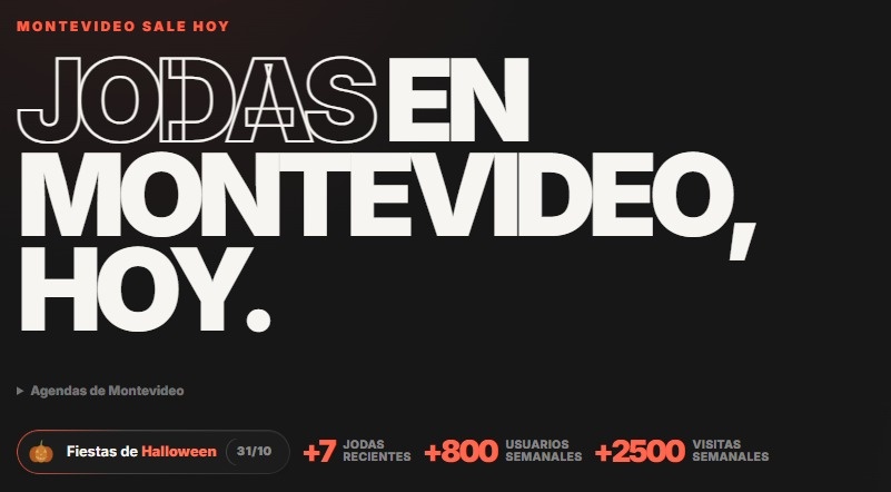 QueJoda: el proyecto creado por dos jóvenes para reunir todas las fiestas en una web