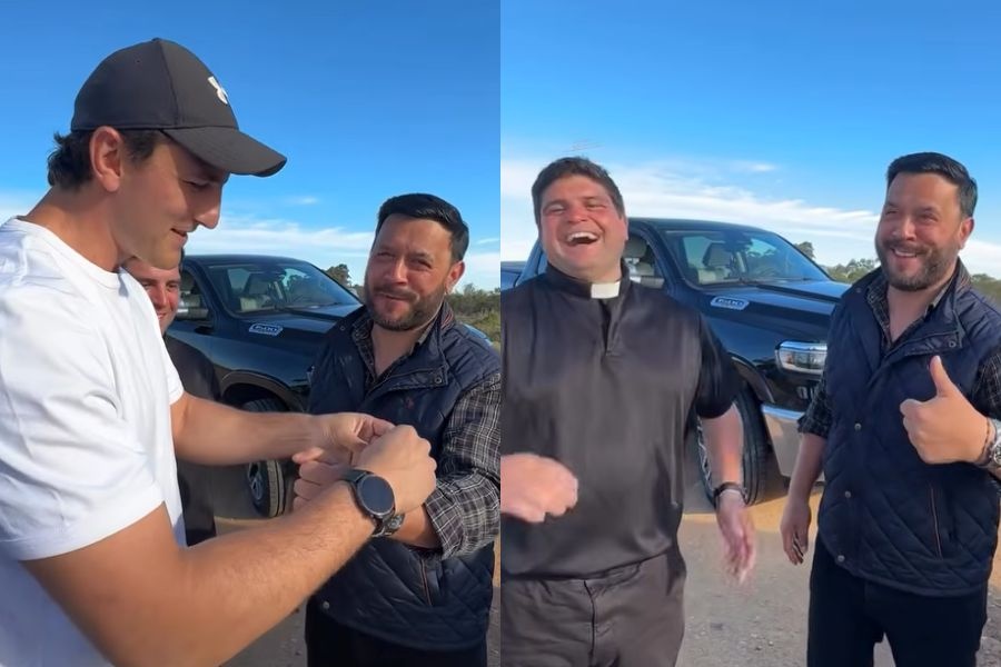 “Vamo’ arriba nosotros”: la primera aparición pública de Lucas Sugo tras deceso de su hija