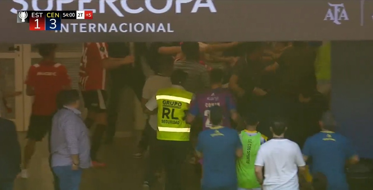 Argentina: Rosario Central campeón ante Estudiantes, en final que terminó a las piñas