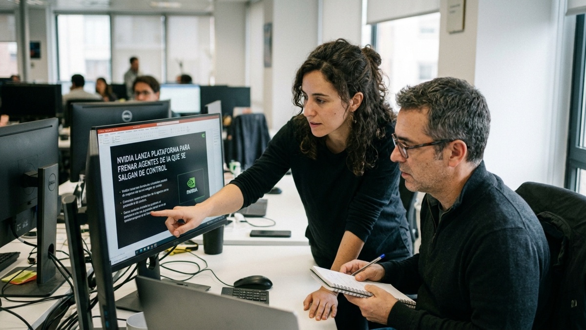 Nvidia lanza plataforma para frenar agentes de IA que se salgan de control