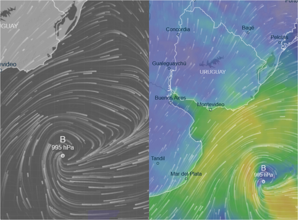 Se acerca un ciclón extratropical a Uruguay e impactará en ocho departamentos: cuándo