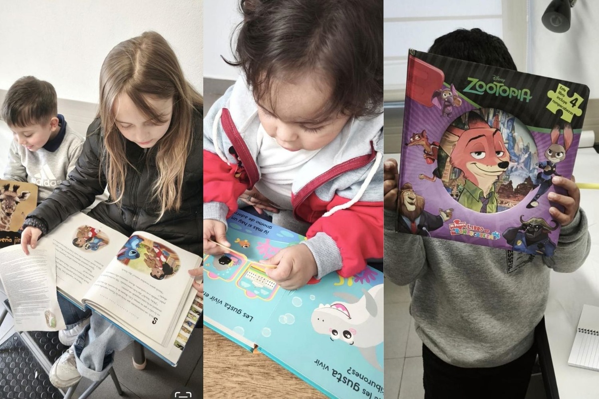 “Doná tu tiempo”: la campaña que invita a leer cuentos a niños en el Hospital del Cerro