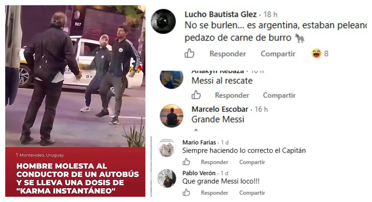 “Messi”: incidente en Montevideo se reviraliza, e insisten en situarlo en Argentina