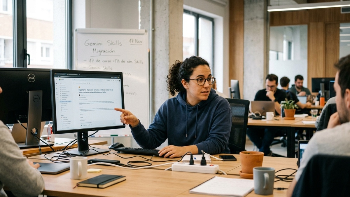 Google migra las Gems de Gemini a skills desde el 17 de noviembre