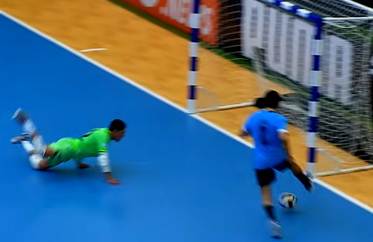Futsal: insólita situación malograda por Uruguay en su victoria frente a Bolivia