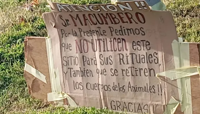 ¿Ofrenda de paz?