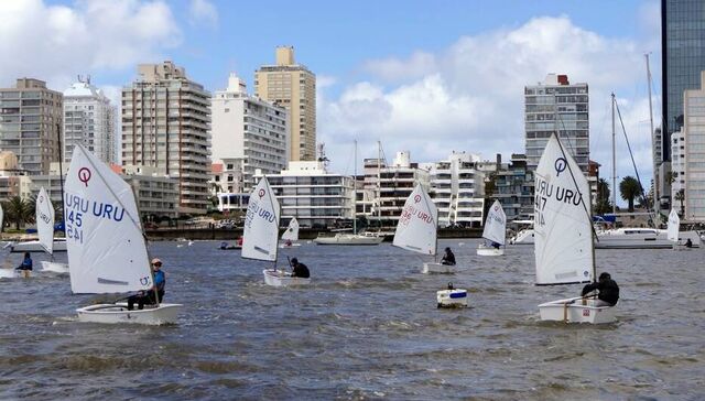 Yacht Club Punta del Este recibirá a 180 jóvenes en el Sudamericano de Optimist