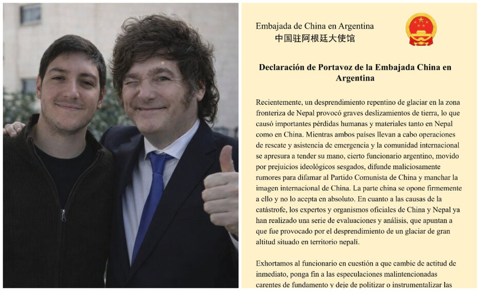 Puño en la mesa: China “exhorta” a funcionario argentino a retractarse por posteo en X