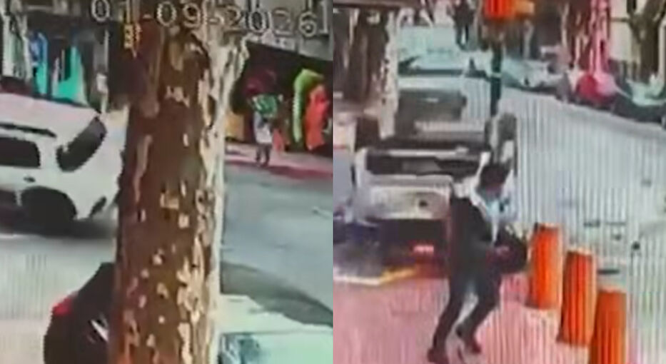 Violento choque en Barrio Sur: niños lesionados y pasajera se golpeó la cabeza en un taxi