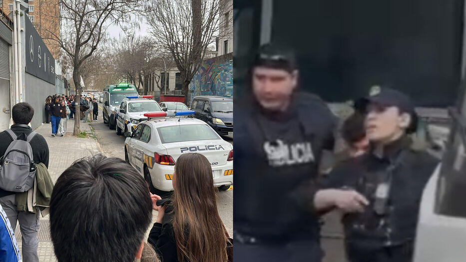 Apuñalaron a una joven en la Facultad de Medicina; el agresor fue detenido