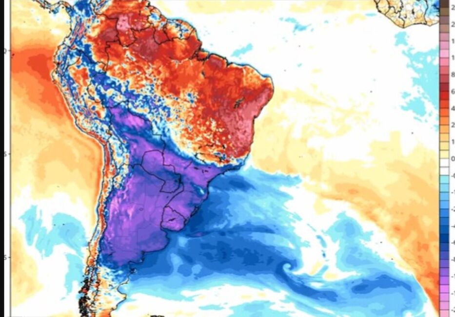 “A prepararse para el frío”: meteorólogo prevé “anomalía térmica de -8 a -12 grados”
