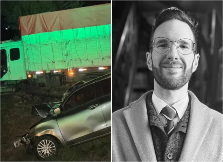 “Gracias, Fede”: muere conocido profesor de Derecho tras chocar su auto contra un camión