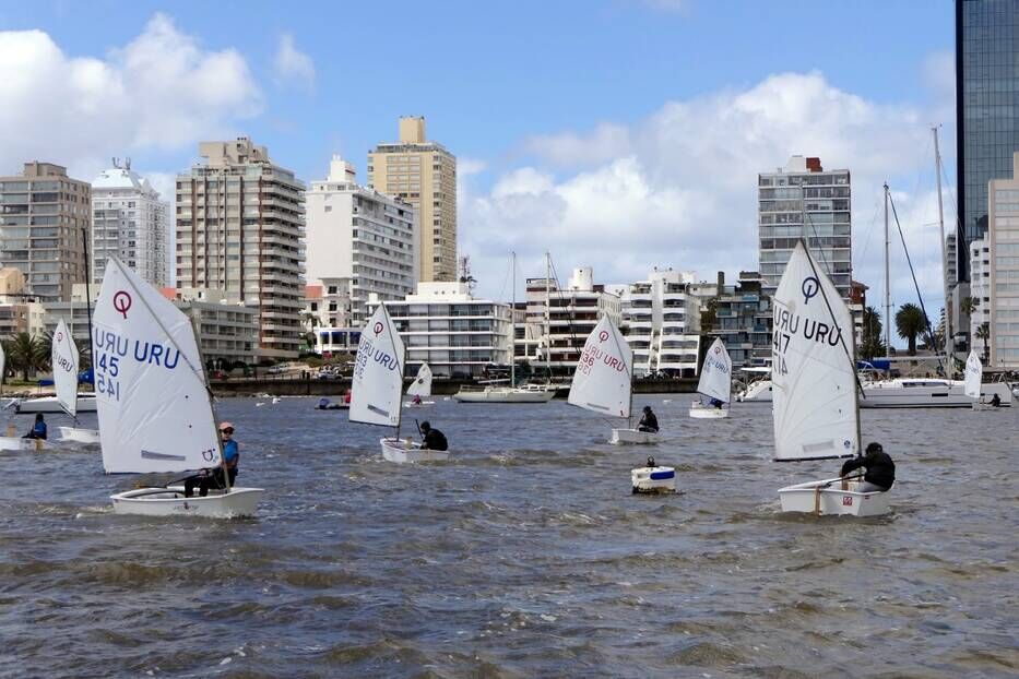 Yacht Club Punta del Este recibirá a 180 jóvenes en el Sudamericano de Optimist