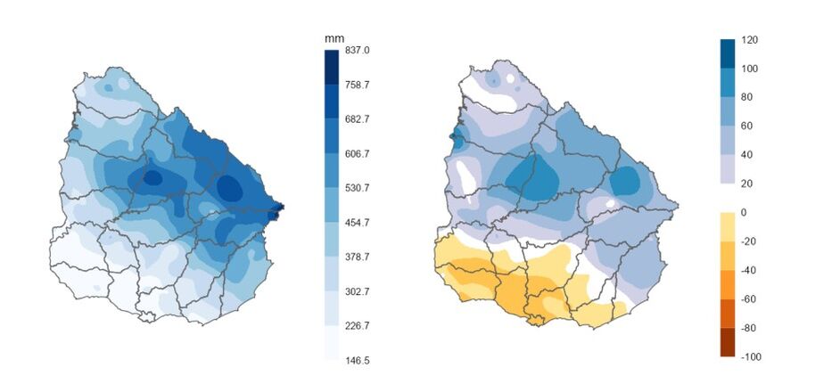 El invierno 2026 fue el segundo más lluvioso en 47 años: el departamento más afectado